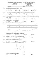 12. Sở Phú Thọ lần 1 2018-2019