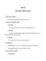 Giáo án Ngữ văn 8 bài 16: Ôn tập và kiểm tra phần tiếng Việt