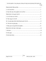 skkn vài kinh nghiệm về việc giảng dạy chương trình ngữ văn địa phương THCS (phần văn) 