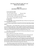 skkn một số giải pháp nhằm nâng cao hiệu quả của công tác quản lý tại trường THCS lê văn tám 