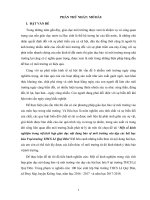 skkn một số kinh nghiệm trong việctích hợp giáo dục nội dung bảo vệ môi trường vào dạy các bài học hóa 9 tại trường THCS lê quý đôn 