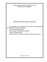 skkn một số biện pháp chỉ đạo nhân viên cấp dưỡng nâng cao chất lượng món ăn cho trẻ mầm non 