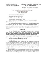 BÁO CÁO BỒI DƯỠNG THƯỜNG XUYÊN NỘI DUNG 3 NĂM HỌC 2082019 MÔ ĐUN 18,20,24,25