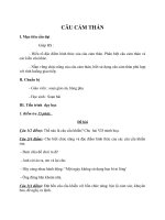 Giáo án Ngữ văn 8 bài 21: Câu cảm thán