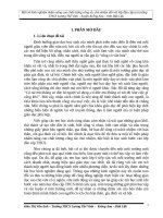 skkn một số kinh nghiệm nhằm nâng cao chất lượng công tác chủ nhiệm đối với lớp đầu cấp tại trường THCS lương thế vinh 