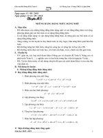 Chuyên đề: Những hằng đẳng thức đáng nhớ  HSG toan 8