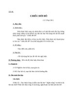 Giáo án Ngữ văn 8 bài 22: Chiếu dời đô