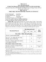 Hướng dẫn đánh giá chuẩn hiệu trưởng theo thông tư 142018