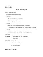 Giáo án Ngữ văn 8 bài 22: Câu phủ định