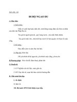 Giáo án Ngữ văn 8 bài 27: Đi bộ ngao du