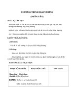 Giáo án Ngữ văn 8 bài 30: Chương trình địa phương ( phần Tiếng Việt )