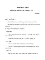 Giáo án Ngữ văn 8 bài 16: Muốn làm thằng Cuội