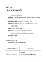 Giáo án Ngữ văn 8 bài 16: Ôn tập và kiểm tra phần tiếng Việt