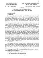 BÁO CÁO THỰC TRẠNG ĐÀO TẠO  BỒI DƯỠNG CỦA CÁC TRUNG TÂM GDNNGDTX