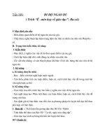 Giáo án Ngữ văn 8 bài 27: Đi bộ ngao du