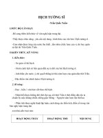 Giáo án Ngữ văn 8 bài 23: Hịch tướng sĩ