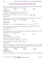 171 câu TRẮC NGHIỆM xác SUẤT   GIẢI CHI TIẾT