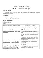 Giáo án Ngữ văn 8 bài 9: Nói quá