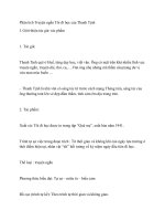 Phân tích truyện ngắn tôi đi học của thanh tịnh 