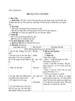 Giáo án Ngữ văn 8 bài 2: Bố cục của văn bản