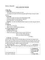 Giáo án Ngữ văn 8 bài 10: Nói giảm nói tránh