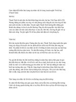 Cảm nhận diễn biến tâm trạng của nhân vật tôi trong truyện ngắn tôi đi học 