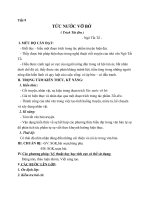 Giáo án Ngữ văn 8 bài 3: Tức nước vỡ bờ