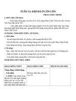 Giáo án Ngữ văn 8 bài 15: Đập đá ở Côn Lôn