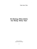tính toán thiết kế he thong dieu khien tu dong thuy luc