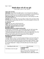 Giáo án Ngữ văn 8 bài 7: Đánh nhau với cối xay gió