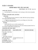 Giáo án Ngữ văn 8 bài 7: Đánh nhau với cối xay gió