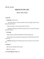 Giáo án Ngữ văn 8 bài 15: Đập đá ở Côn Lôn