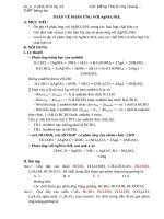 Ôn thi cấp tốc môn Hóa: Toán về phản ứng với AgNO3 trong NH3