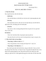 Giáo án Ngữ văn 9 bài 18: Bàn về đọc sách  Chu Quang Tiềm