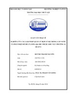 Nghiên cứu các giải pháp quản lý hợp lý hệ thống cấp nước và phát hiện rò rỉ của DMA q6 1001 thuộc khu vực phường 10, quận 6 