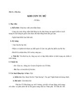 Giáo án Ngữ văn 8 bài 19: Khi con tu hú