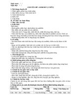 Giáo án dạy học phát triển năng lực chủ đề Hóa học 11: Anđehit