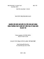 Nghiên cứu hiệu quả điều trị tiền sản giật nặng bằng phương pháp chấm dứt sớm thai kỳ hoặc điều trị duy trì