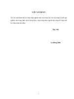 Nghiên cứu giải pháp tường chắn đất có cốt cho tường cánh thượng lưu tràn tháo lũ áp dụng cho tràn vĩnh trinh   quảng nam 