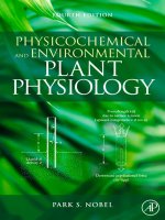 Physicochemical and environmental plant physiology 4th ed    p  nobel (elsevier, 2009)
