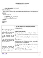 Giáo án Ngữ văn 9 bài 18: Luyện tập  Phép phân tích và tổng hợp