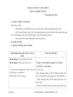 Giáo án Ngữ văn 9 bài 18: Bàn về đọc sách  Chu Quang Tiềm