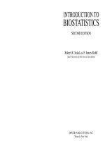 Introduction to biostatistics 2nd ed    r  sokal, f  rohlf (dover, 2009) 