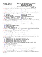 đề thi thử THPTQG năm 2019   địa lí   liên trường nghệ an   lần 2   có lời giải