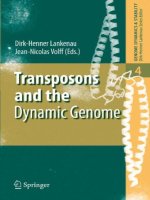 Transposons and the dynamic genome   d  lankenau, j  volff (springer, 2009) 