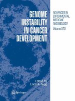 Genome instability in cancer development   e  nigg (springer, 2005) 