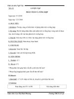 Giáo án Ngữ văn 9 bài 18: Luyện tập  Phép phân tích và tổng hợp