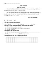 RÈN đọc THẦM lớp 1 học kì 2