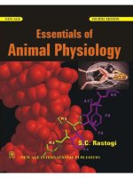 Essentials of animal physiology 4th ed    s c  rastogi (new age, 2007) 