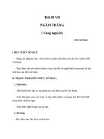 Giáo án Ngữ văn 8 bài 21: Ngắm trăng